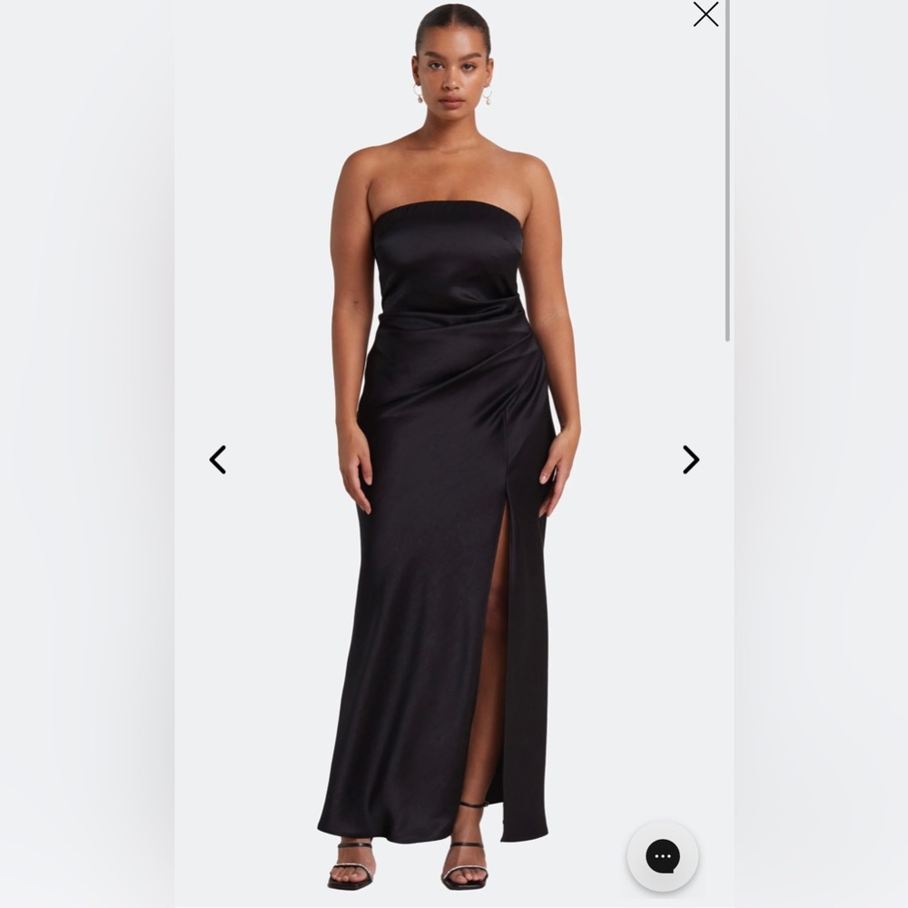 Bec & Bridge - The dreamer strapless dress in black size US 6